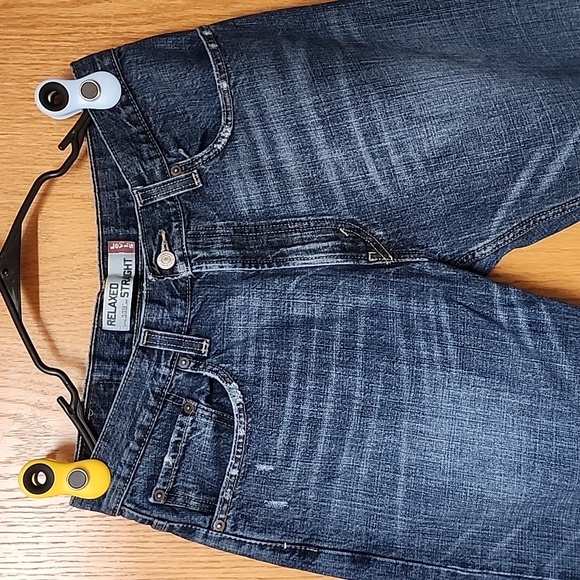 Levi's 559 Classic Straight Blue Jeans mens 32x34 number 5114 - Picture 8 of 9